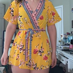 Yellow Romper